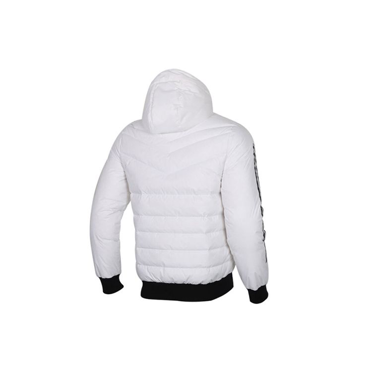 Adidas Neo Sporty Puffer Hooded Down Jacket Men Outerwear White EI4433