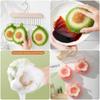 Cute Kitchen Cleaning Cloth Green Pink Scouring Pad Dishwashing Sponge  Kitchen Essential