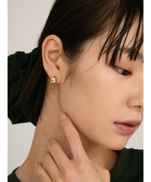 ball earrings 13WGA254321SLVF One-touch