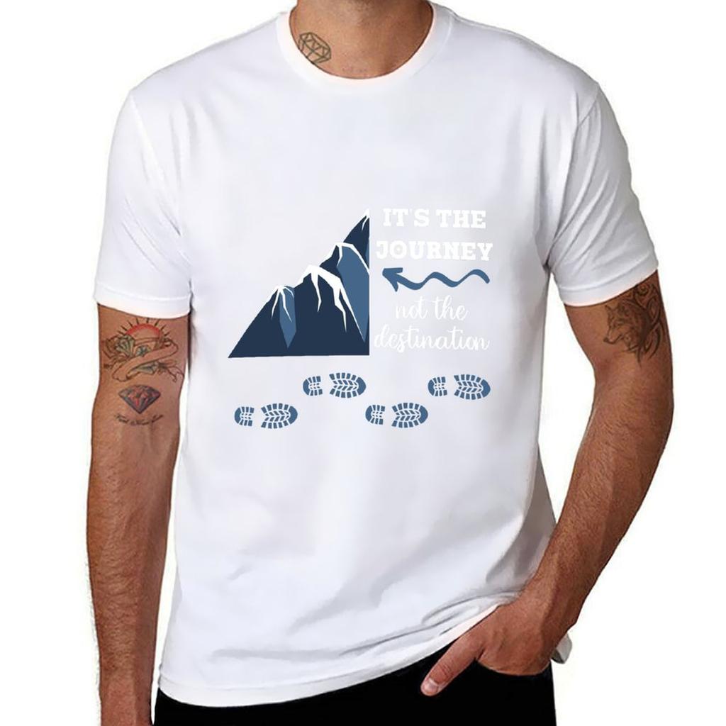 Its The Journey Not The Destination Tshirt Standard Fit Solid Tee Shirt