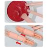 Multi Functional 4 in 1 Makeup Brush with Soft Bristles for Gentle Face Care for Travel or Home Cosmetic Beauty Needs