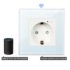Smart Socket Eu Standard Wifi Outlet Home Improvement Intelligent Safe Plug Work With Tuya App Google Alexa Timer Function