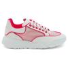 Low Top Casual Shoes Women's White Pink 697115WIA9Z9757