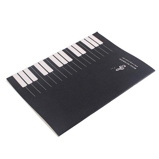 32 Pages Music Notes Stave Writing Drawing Record Paper Notebook Musician Tool