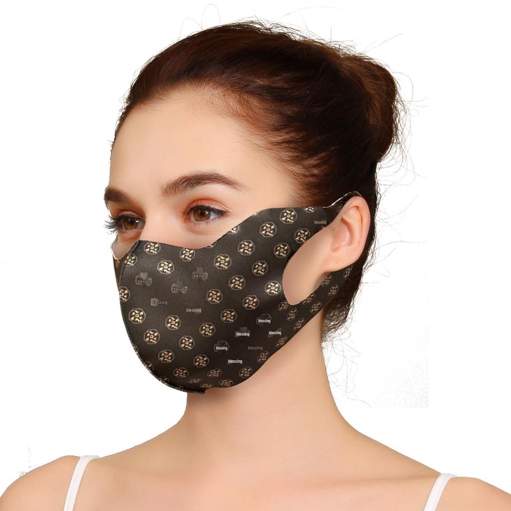 Pink Mesh Breathable V-Face Lifting Bandage for Jawline Contouring