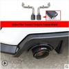Honda 10th Gen Civic Body Kit: Rear Diffuser, Tailpipe, Rear Lip, Front Splitter.