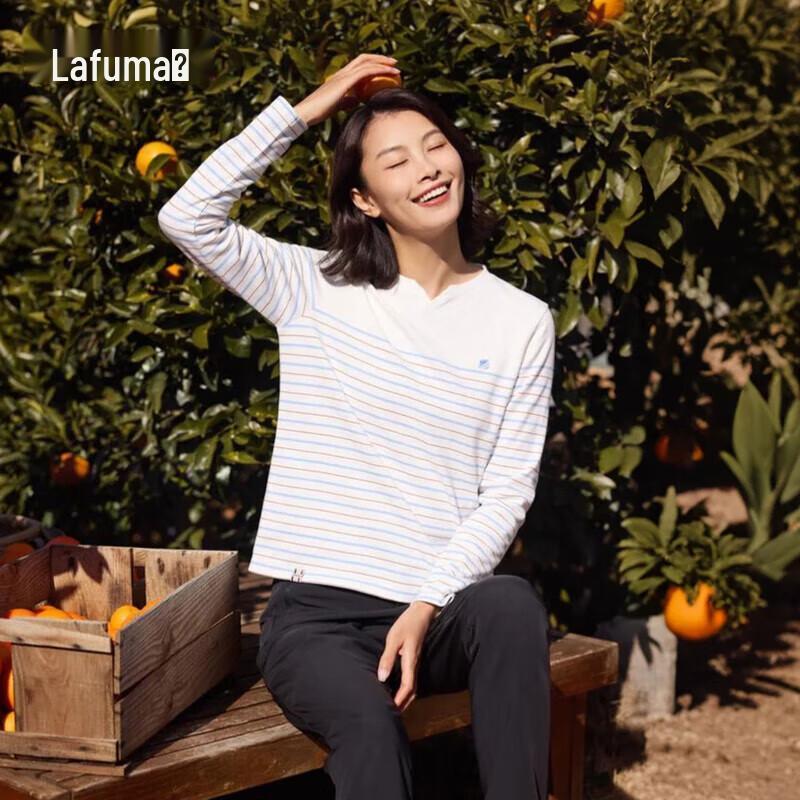 LAFUMA Women s Striped Long-Sleeve T-Shirt 36