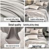 Muji-style 10% Soy Fiber Summer Quilt 4-Piece Set