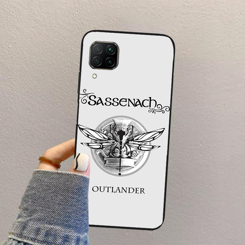 Outlander Sassenach Dragonfly For Huawei Nova Y70 Y90 Y60 Y73 Y72 Y61 Y91 12s 12i 11i 8i 9 10 SE P40 Lite P60 P30 Pro Case