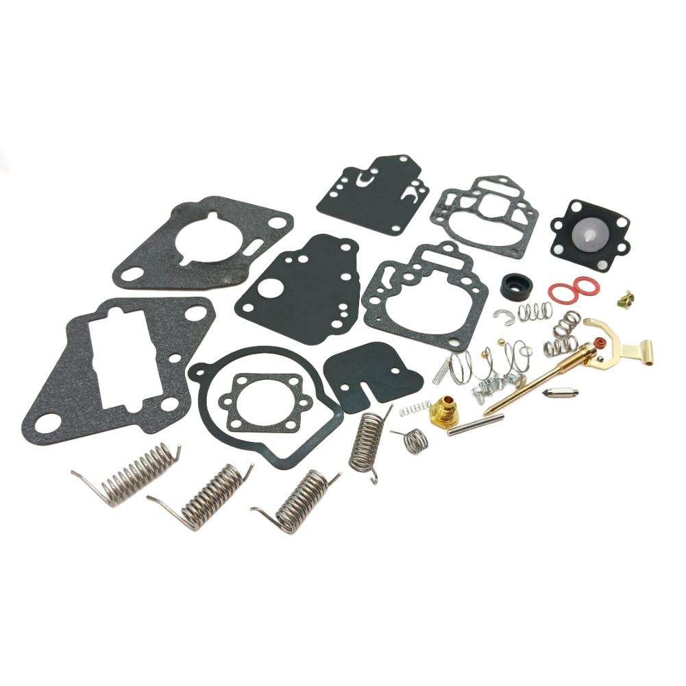 1 Set FOR MERCURY FOR MARINER 1395 8237072 Outboard Engine Carburetor Repair Kit Garden Lawn Mower Accessories