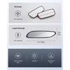 WildAuto Blind Spot Mirror, Rectangle Adjustable Car Auxiliary Universal Wide Angle Mirror for Universal Cars (Adhesive, 2pcs)