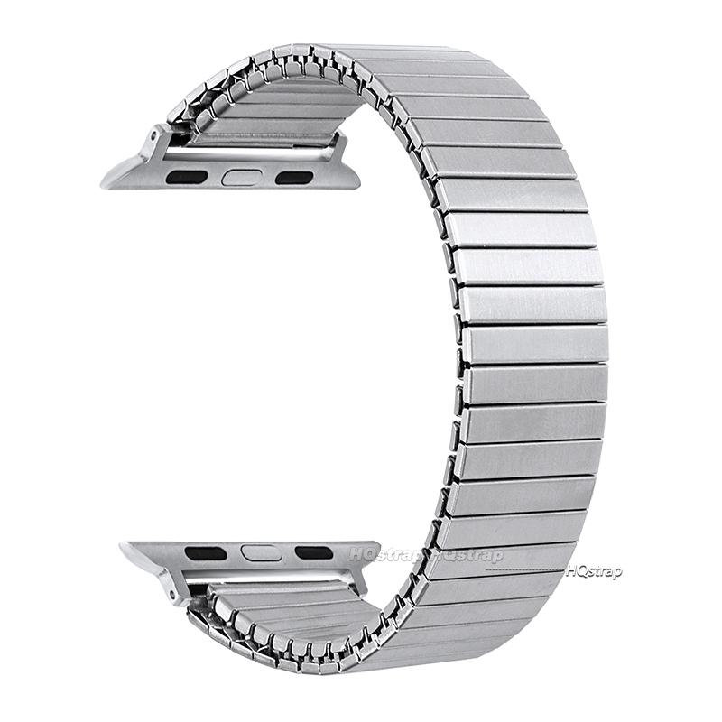 

Elastic Stainless Steel Strap for Apple Watch Ultra Band 49mm 44mm 45mm 40mm 41mm 42mm Metal Bracelet for IWatch Series 9 8 7 6 Ultra2 45mm 49mm&L