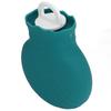 Hot Water Bottle Bag Explosionproof Silicone Hot Water Bottle with Knit Cover for Family Life 245ml