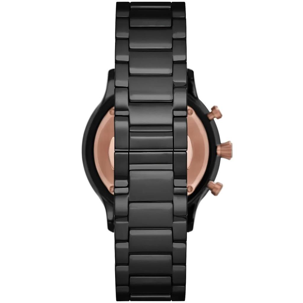 Emporio Armani AR70006 Giovanni Analog Black Dial herreklokke