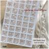K9 Crystal Burst Rhinestone Nail Art Decorations - Light Blue, Fruit Green, Purple, Translucent White, Pointed Back Large Rhinestones.