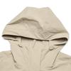 Fila Fleece Hooded Solid Color Casual Work Jacket Women Jackets Chestnut A11W517709FDK