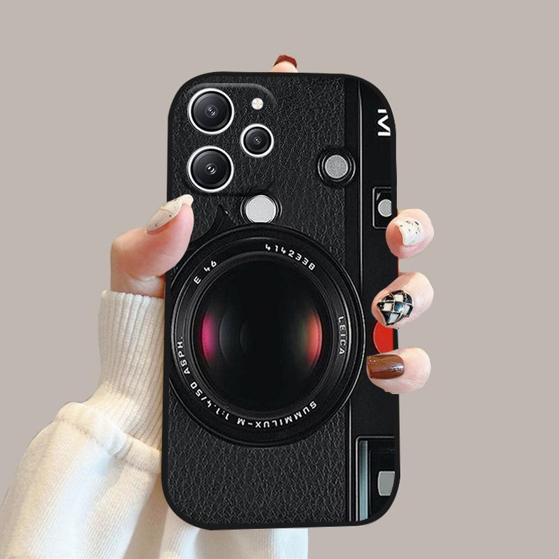For Redmi 12 4G 5G Silicone TPU Soft Case For Redmi 12R Phone Bumper Cover For Xiaomi Redmi Note 12R 5G Protective Fundas Cases