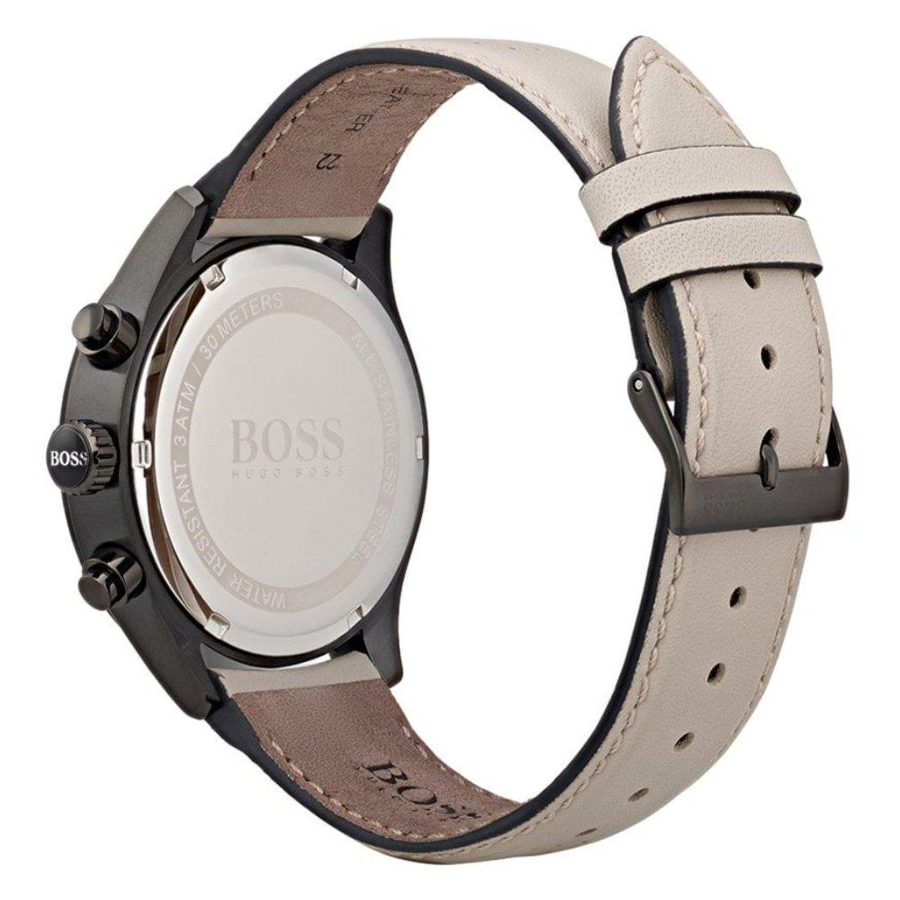 Hugo Boss 1513562 Grand Prix Black Ion Plated Chrono Men's Watch