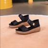 Platform Sandals Women's Summer New Casual Versatile Non-slip Velcro Wedge Sandals