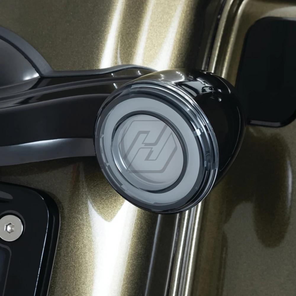 Case For Harley Touring Sportster XL Softail 2018-2021 Motorcycle 1157 Bullet Style LED Rear Turn Signal Conversions