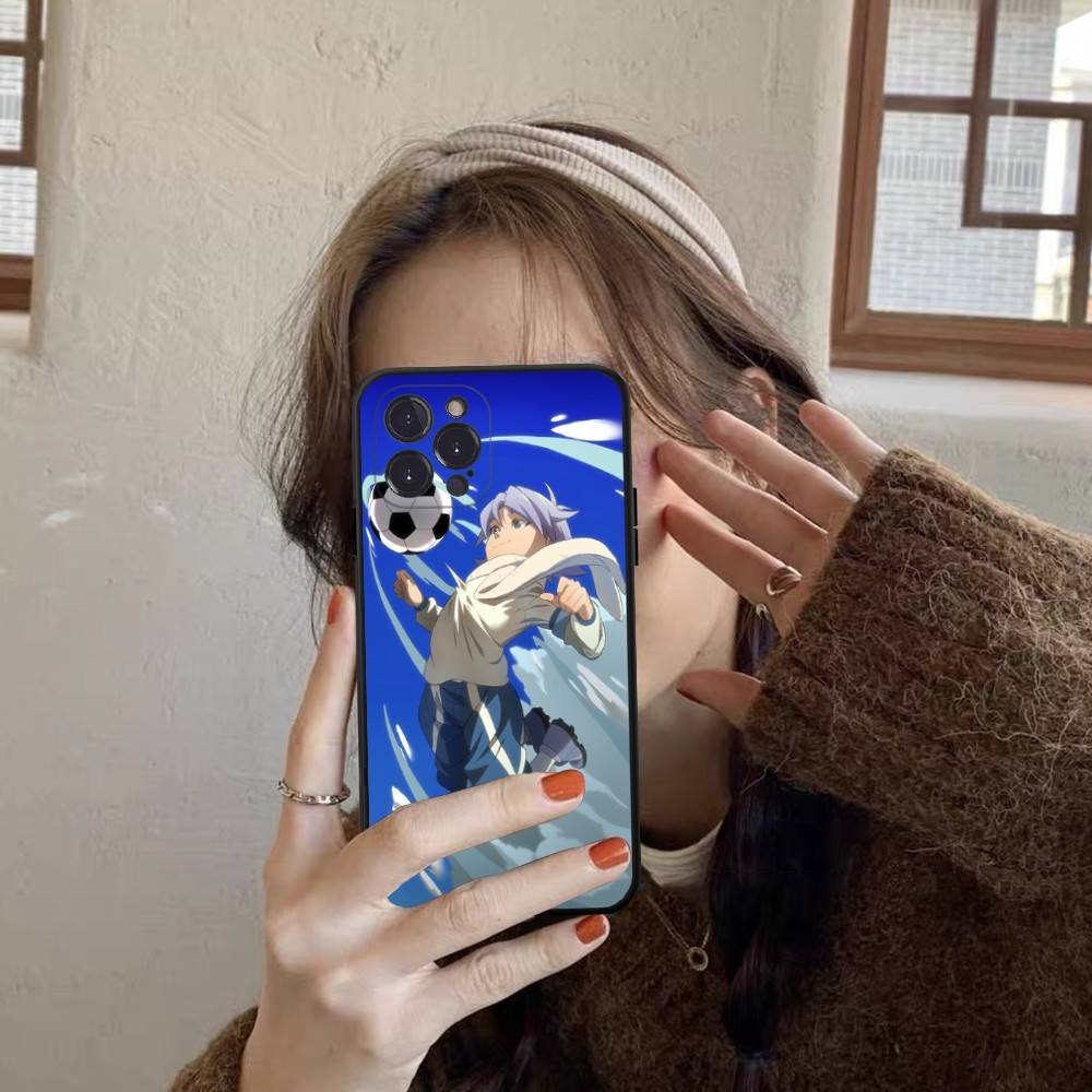 Axel Blaze Firestorm Inazuma Eleven Phone Case For Iphone 16 15 17 13 14 12 11 Pro Max Plus Black Shell Cover Case