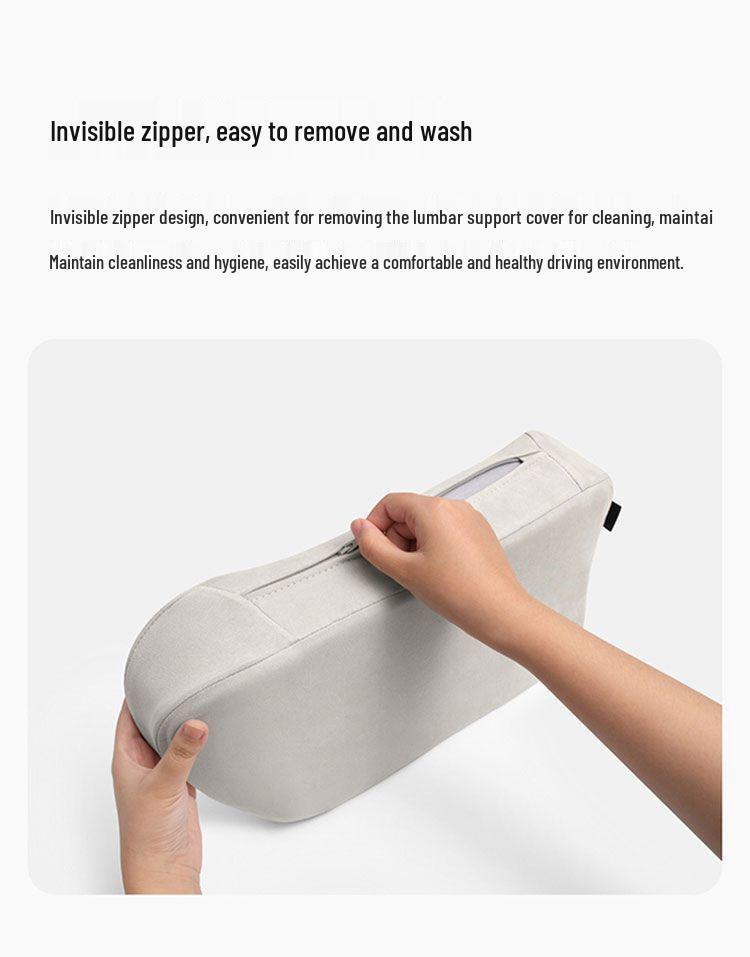 Ergonomic Car Lumbar Support Cushion for Drivers - Backrest & Waist Protection
