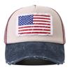 New Designer Usa Flag Embroidered Baseball Cap Bone Masculino Vintage 5 Panel Snapback Hats For Women Men Casquette Homme