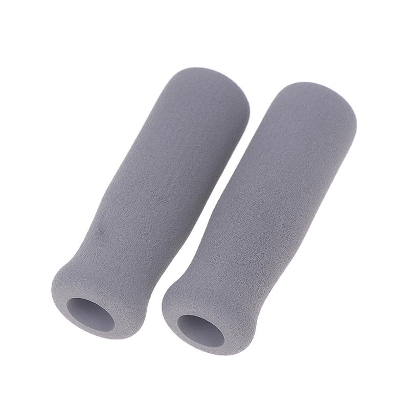 2 Stück Schwämme Walker Gehhilfe Griffabdeckung für ältere Menschen Griffzubehör für Gehstock Verdicken Ersatzgriffe Schwamm Krückengriffe