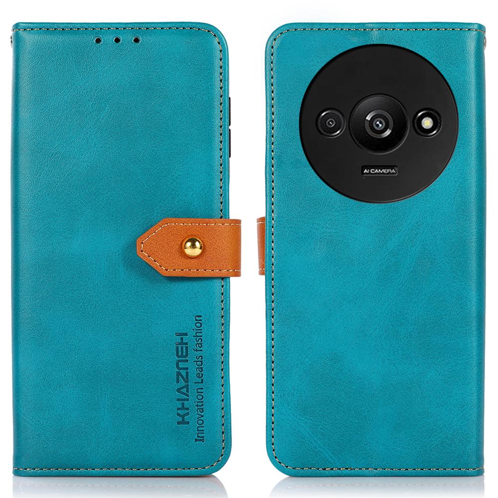KHAZNEH For Xiaomi Redmi A3 4G/Poco C61 4G Case PU Leather Wallet Folio Phone Cover