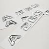 3D ABS Car Letters Logo A180 A220 A260 Badge Rear Trunk Emblem For Mercedes Benz A Class A180 A200 A220 A260 W177 Tail Marking