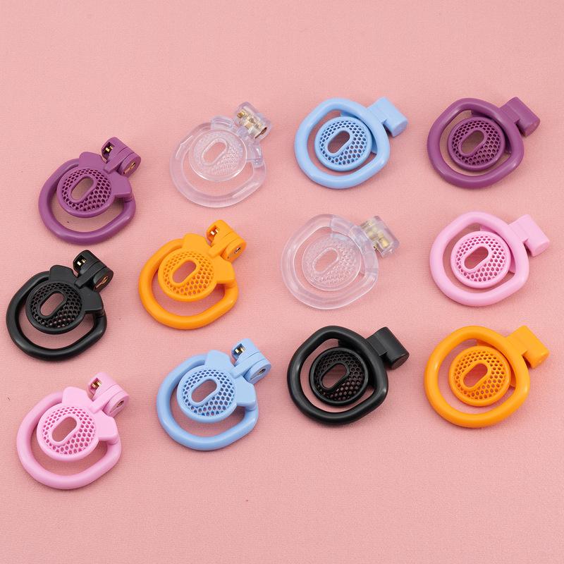 Small Chastity Cage Extreme Invisible Cock Cage Cation Negative Lock Fidelity Cage Micro Chastity Bdsm Lockable Sex Toys