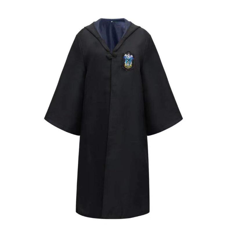 Harry Potter Cosplay Kostüm Magier Robe Kleidung Zubehör Erwachsene Kinder Schuluniform Halloween Umhang