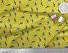 Soimoi Japan Crepe Satin Fabric Waves,Whale & Dolphin Ocean Decor Fabric Printed metre 42 Inch