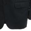 GUCCI made in Italy Striped Pattern suit Setup 46 black Men's Used