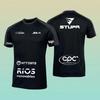 Sommer Neues Herren Kurzarm Atmungsaktives Sport-T-Shirt Outdoor Laufoberteil Tennisbekleidung Wettkampf Training Sommer
