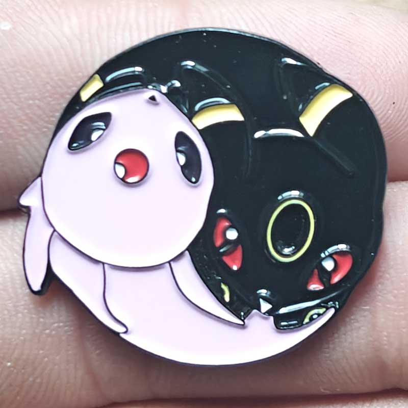 Anime  Bruise Pikachu Enamel Pin Lapel Pins for Backpacks Brooches Badges for Clothes Jewelry Gifts for Friend