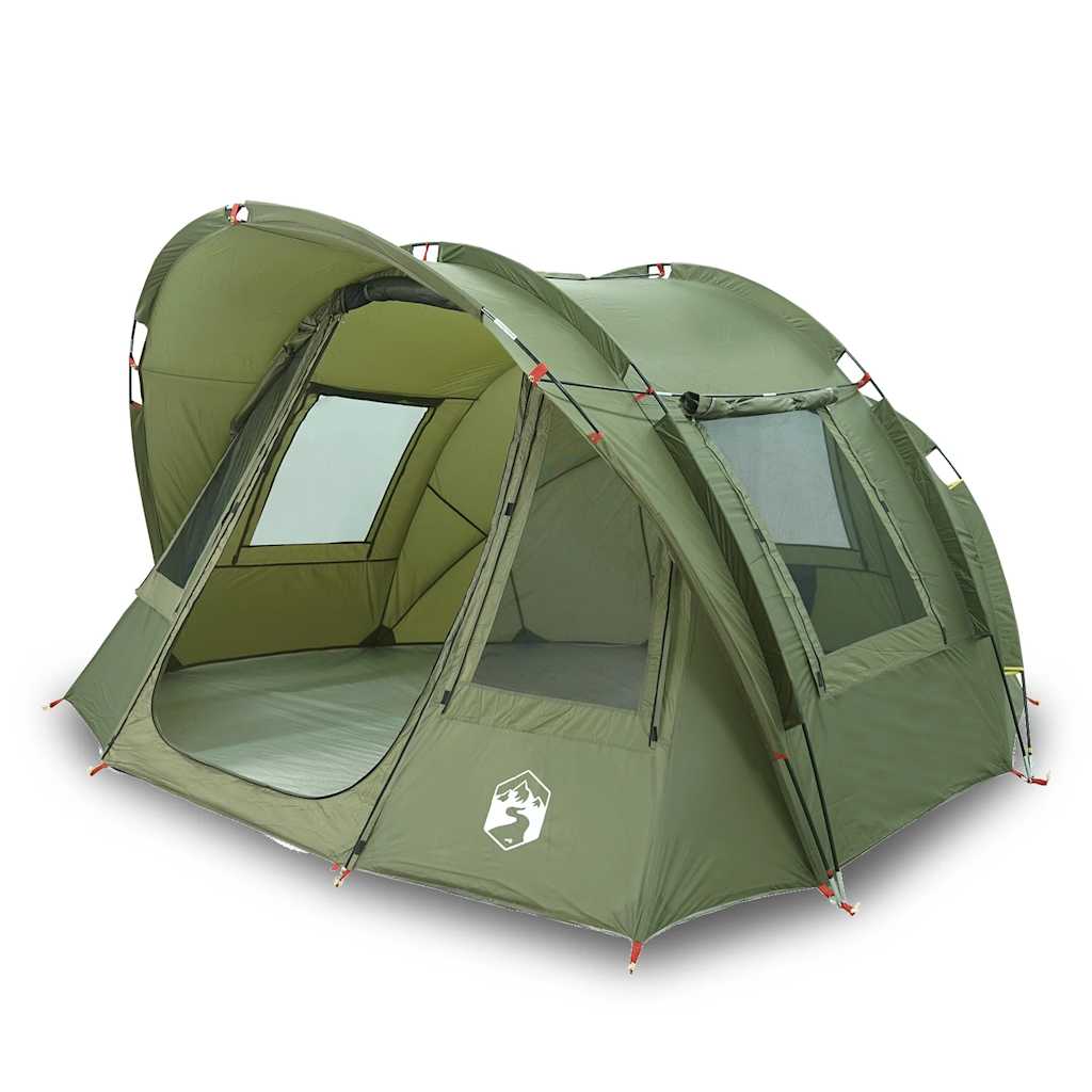Fishing Tent for 2 Persons Olive Green Waterproof