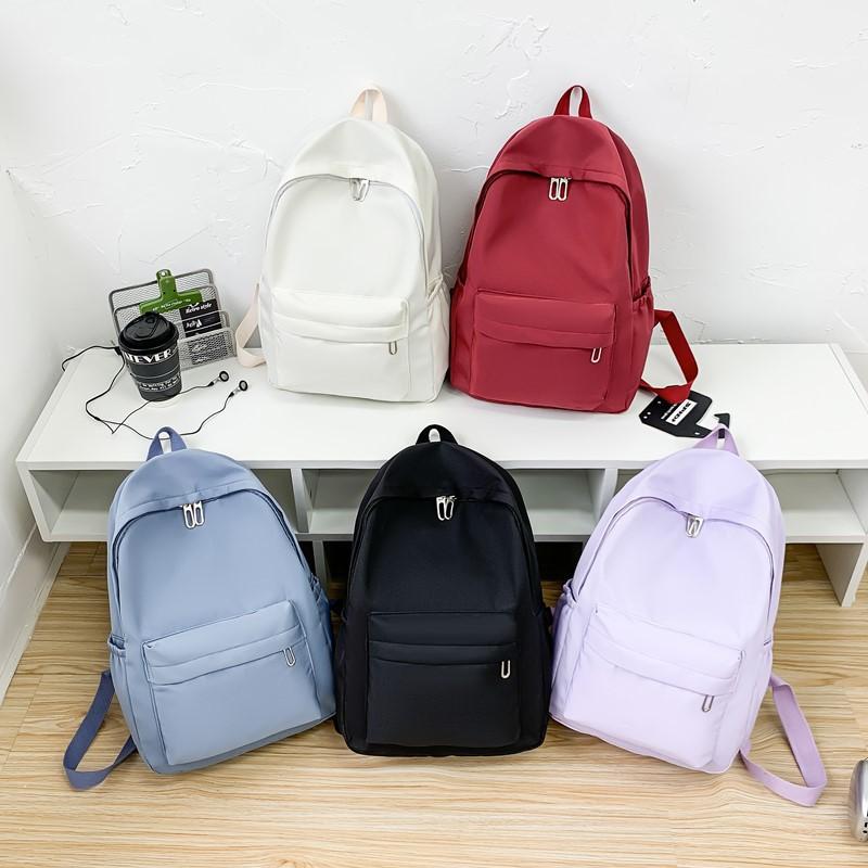 Casual Large-capacity Backpack, Fashionable Girls, Simple College Student Schoolbag, Travel Backpack