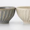 Aito Seisakusho Pair of Mino Ware Bowls diameter x 8cm and Small Plates Perfect as a Dishwasher and Microwave Perfect for and Made in Product 113517