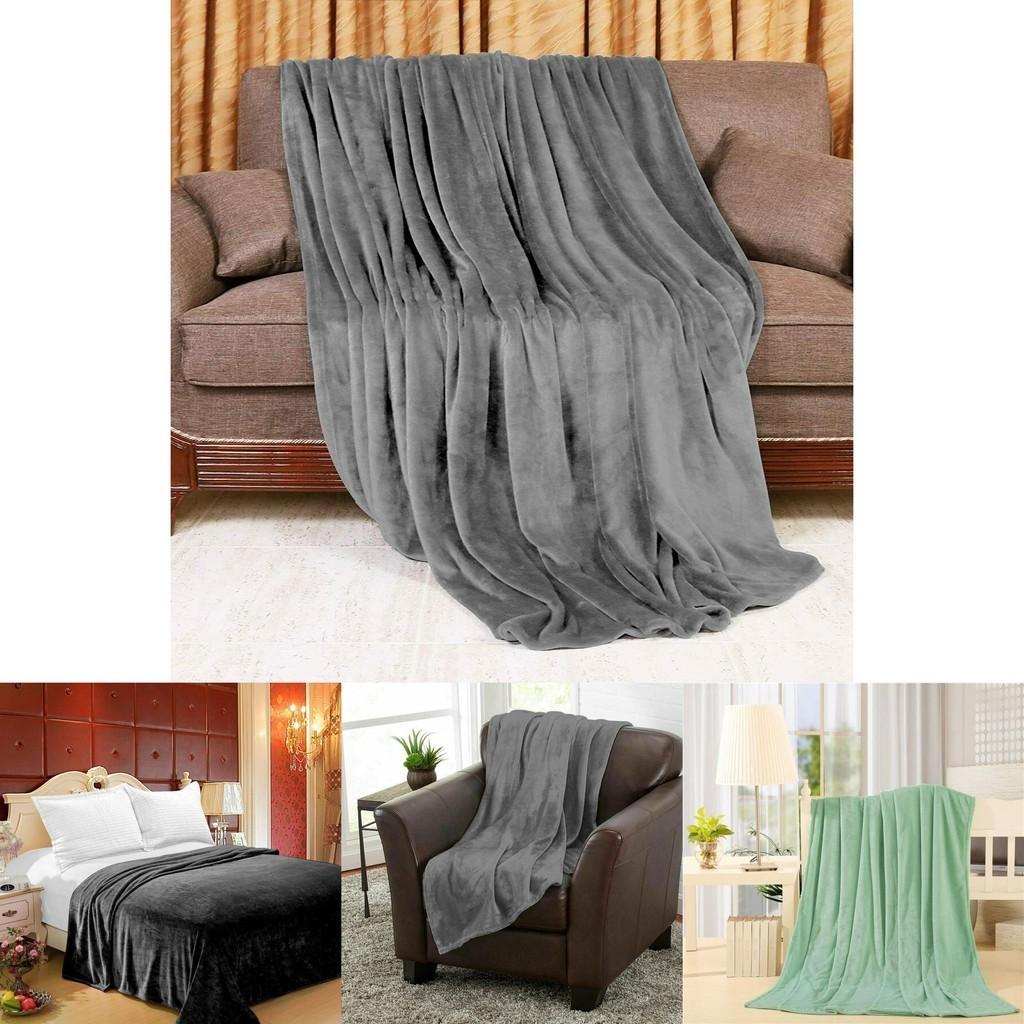 Plush Microfiber Warm Blanket For Single And Queen Size Beds Cozy Vibes
