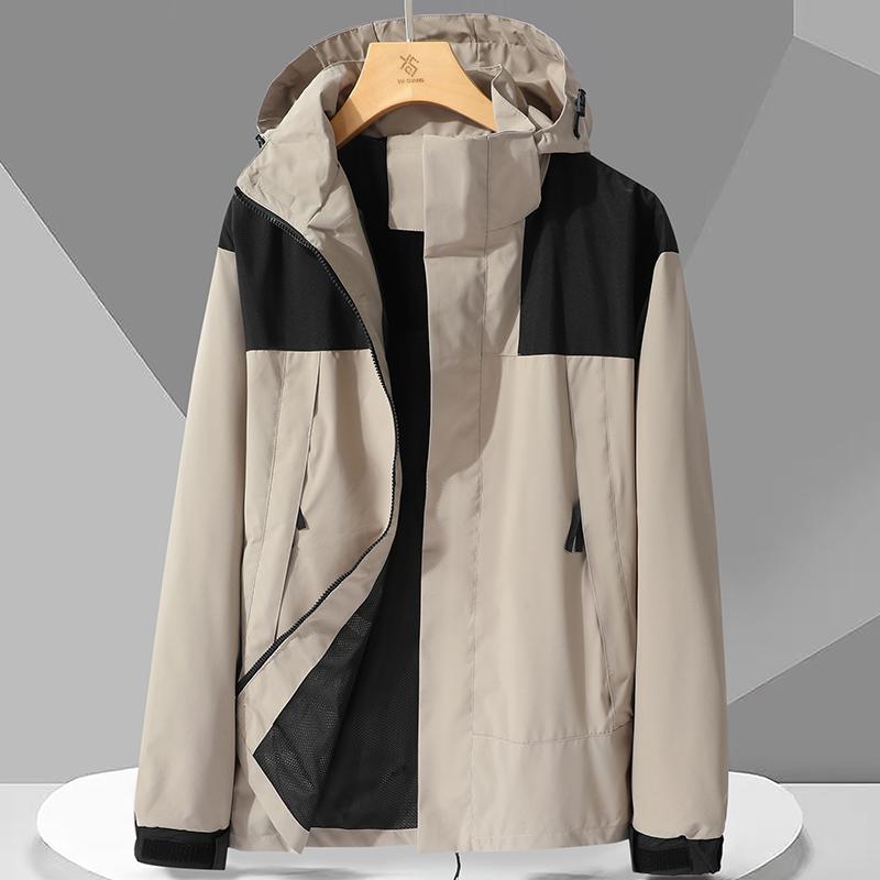 Spring New Storm Jacket For Men And Women Outdoor Single Jacket Couples Single Layer Thin Mountaineering Clothing Windproof Coat For Men And Women