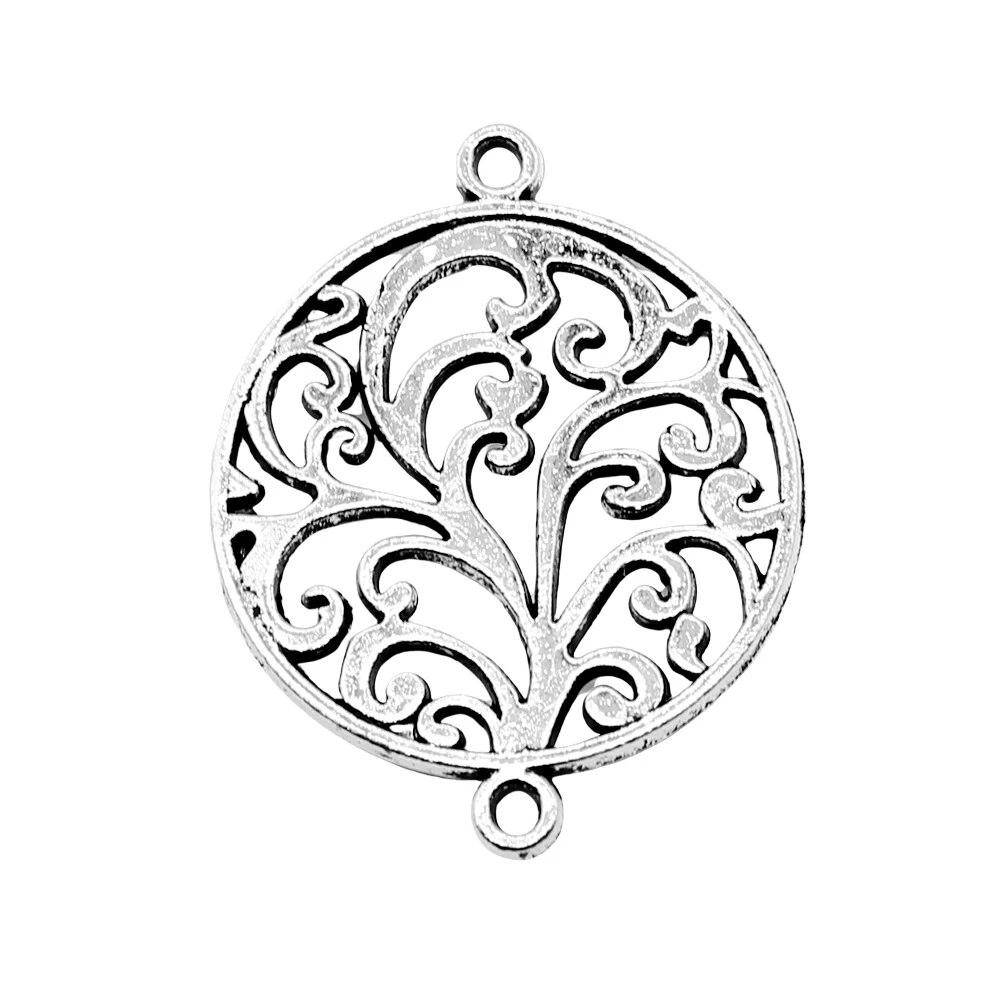 Composants de connecteur de fleur Charm de sac Cadeau pour la fabrication de bijoux