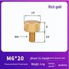 Knurled Aluminum Alloy Hand-Tightening Knob - M3M4M5M6M8 Sizes.