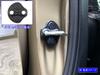 BRIGHTZ STEP WAGON SPADDER RP6 RP7 RP8 CARBON STYLE DOOR STRIKER COVER 1PC [STRIKER-043] RP6 RP7 RP8 Step Wagon Spada