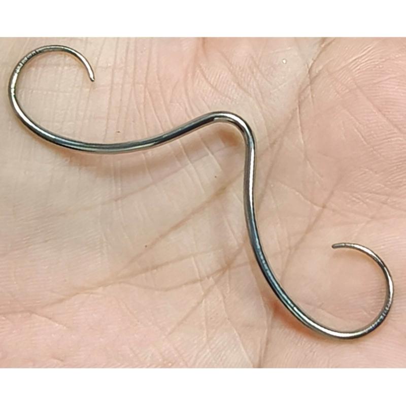 Stainless Steel Moustache Septum Piercing Nose Rings Unique Nose Stud Hoop