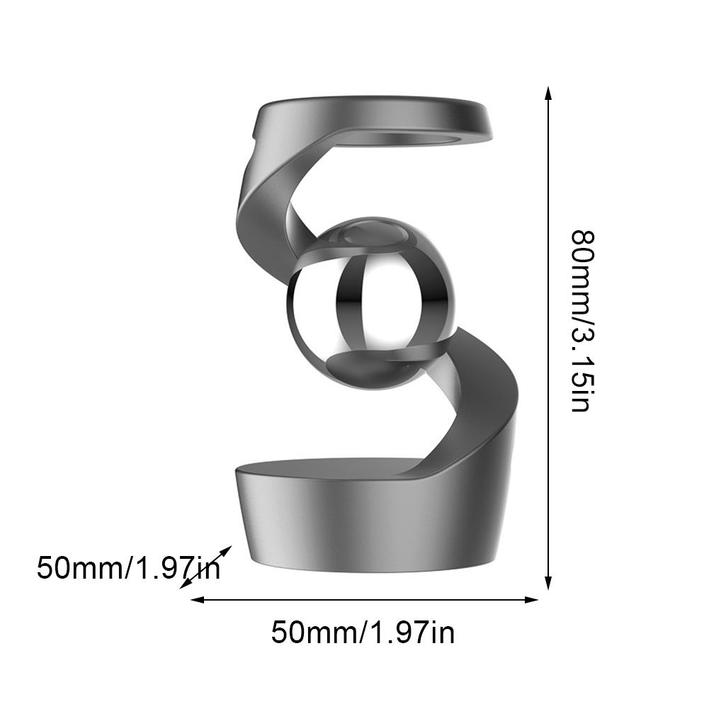 Jucărie de birou kinetică care sfidează gravitația Jucărie de birou cu levitare Jucării de birou Fidget Spinners Jucării de birou de rotire cinetică pentru decor de birou pentru adulți