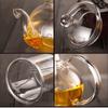 400/600ml Kung Fu Tea Set Heat Resistant Teapot Kit Elegant Tea Cup Set  Home