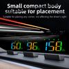 Car HUD Windshield GPS Speedometer Projector System with High Definition Display Over Speed Alert Displays Speed Plug and Play