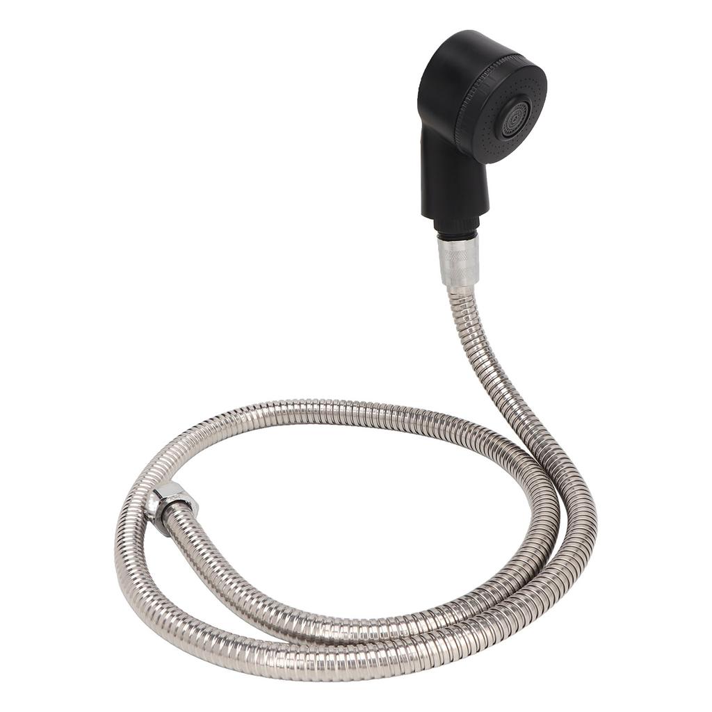 Salon Shampoo Bowl Sprayer Anti Leakage Good Sealing Electroplating Sprayer Head Hose Set for Barber Shop