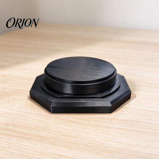 Desktop Exhibit Stand 3D Printed Collectible Figure Display Base, Octagonal Tray for Action Figures Handicraft and Collectibles, Creative Ornament